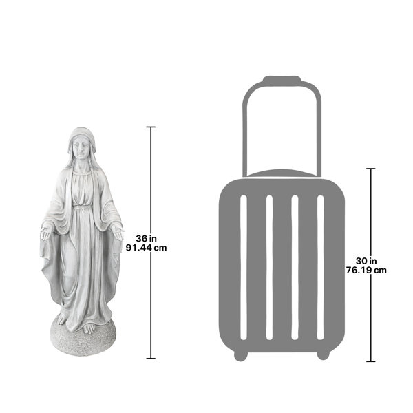 Design Toscano Madonna of Notre Dame Garden Grand Statue & Reviews